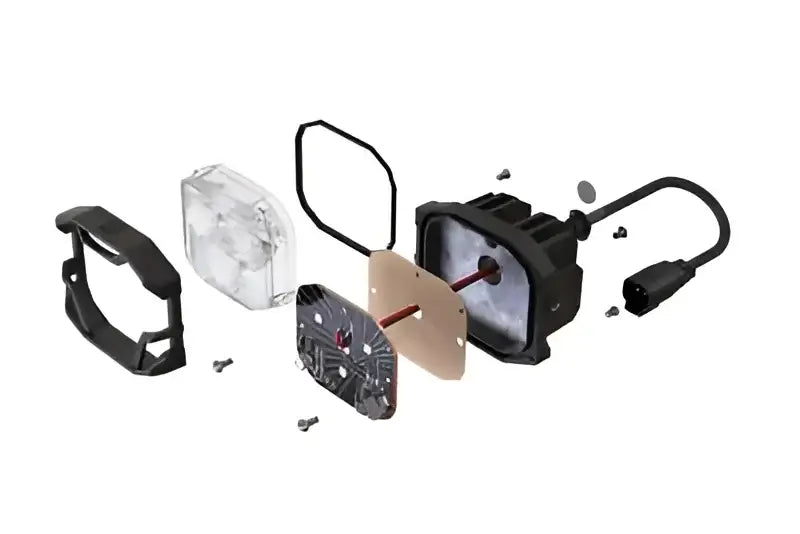 BAF012 Morimoto Mrm 4Banger Hxb Ld Pods Sae Ylwset - Driving/ Fog Light