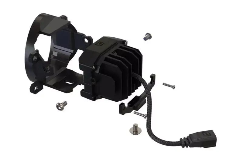 BAF014 Morimoto Mrm 4Banger Fog Brackets Type T for secure, durable fog light mounting.