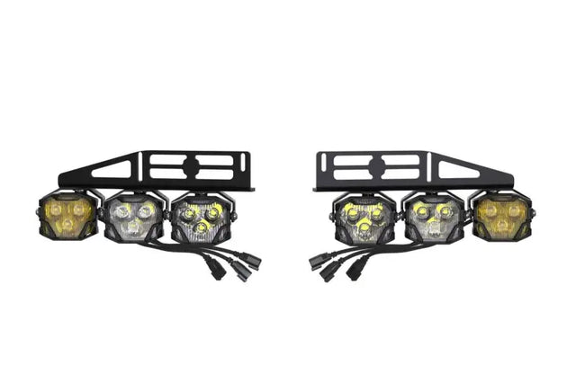 BAF024 Morimoto Mrm 4Banger Fog Brackets Typ Raptor - Driving/ Light Mounting Bracket