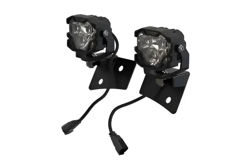BAF035 Morimoto Mrm 4Banger A-Pillar Brackets Wrang for Morimoto 4Banger lights, durable and easy to install for enhanced off-road visibility on Wrangler.