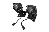 BAF035 Morimoto Mrm 4Banger A-Pillar Brackets Wrang for Morimoto 4Banger lights, durable and easy to install for enhanced off-road visibility on Wrangler.