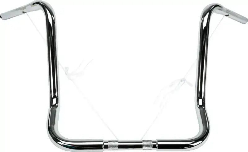 Chrome motorcycle handlebars from Bagger Ape Hanger Tbw 18 inch for a boss ride