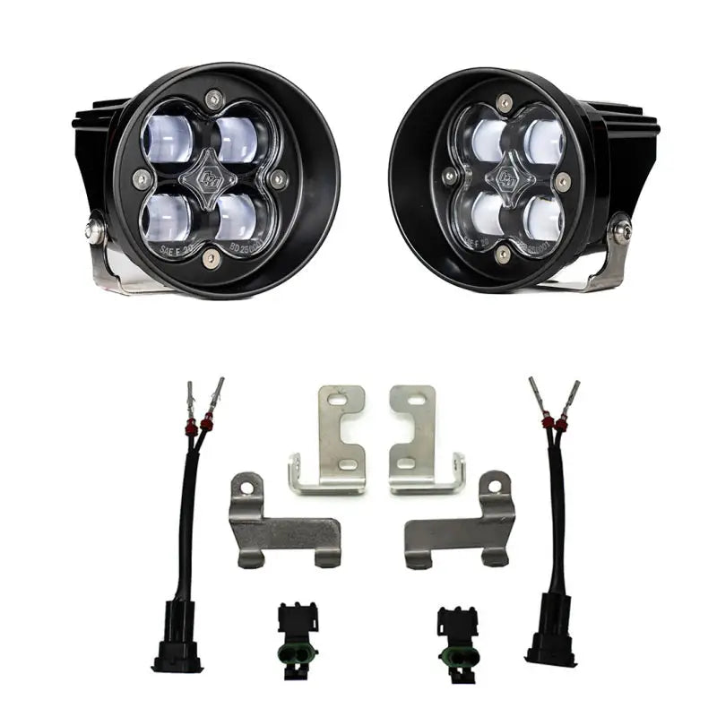 Baja Designs 12-21 Toyota Tacoma/Tundra/4Runner Squadron-R Fog Pocket Light Kit - Truck & Automotive
