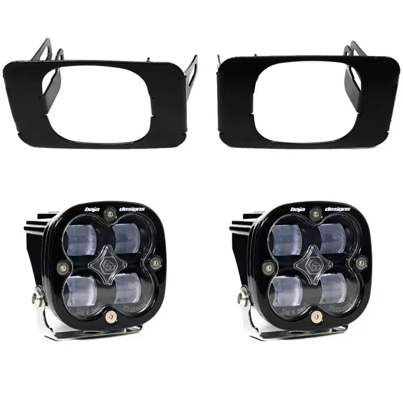 Baja Designs 447618 Baja Designs 17-18 Super Duty Fog Lights Fog Pocket Kit
