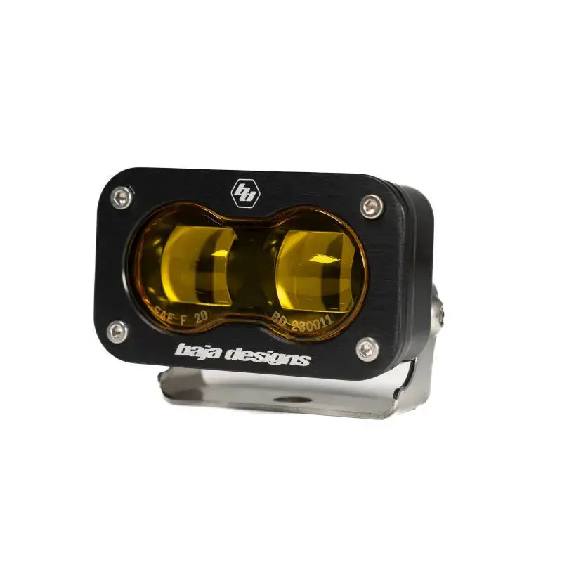 Baja Designs 17-20 Ford F-150 Raptor S2 SAE Pro Fog Pocket Kit - Amber - Truck & Automotive