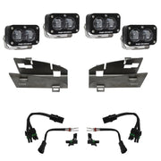 Baja Designs 448164 Baja Designs 19-22 Dodge RAM 1500 Rebel / 21-22 1500 TRX S2 SAE Dual Fog Pocket Light Kit - Clear