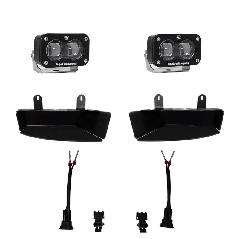 Baja Designs 448165 Baja Designs 19-22 Dodge RAM 2500/3500 S2 SAE Fog Pocket Light Kit - Clear