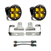 Baja Designs 2018 + Wrangler JL Rubicon Sport Fog Light Pocket Kit - Amber - Truck & Automotive