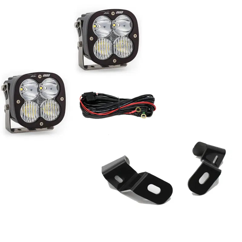 Baja Designs 448041 Baja Designs 2019+ Ram 2500/3500 XL 80 Driving Combo A-Pillar Kit - Clear