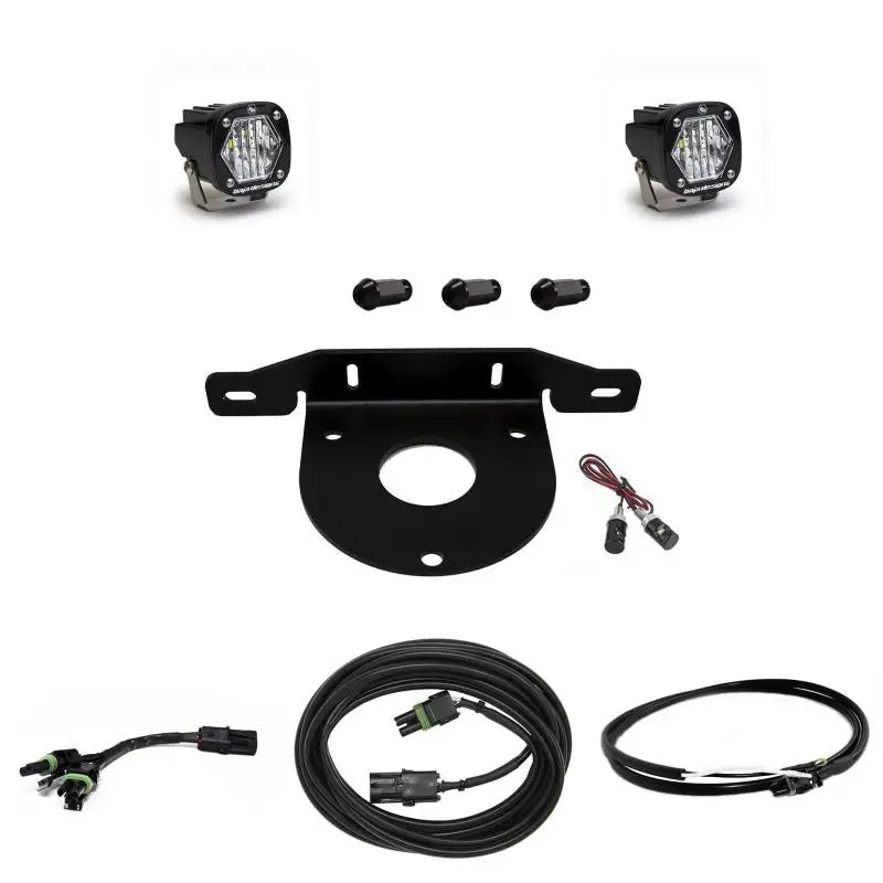 Baja Designs 2021 + Ford Bronco Dual S1 W/C Reverse Kit w/Upfitter - Truck & Automotive