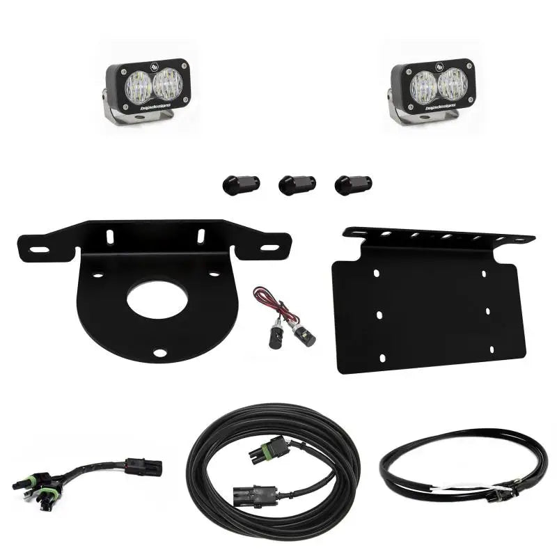 Off-road lighting kit for Ford Bronco featuring Baja Designs Dual S2 Sport upgrade