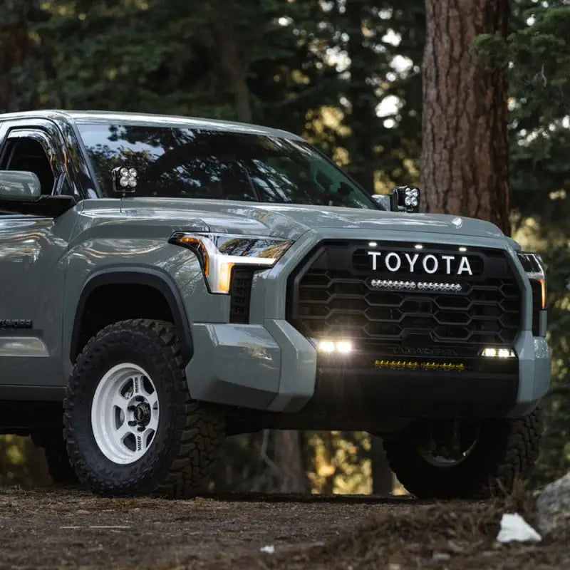 Baja Designs 448162 Baja Designs 2022+ Toyota Tundra S2 SAE OEM Fog Light Replacement Kit - Clear