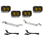 Baja Designs 448167 Baja Designs 2022+ Toyota Tundra S2 SAE OEM Fog Light Replacement Kit - Amber