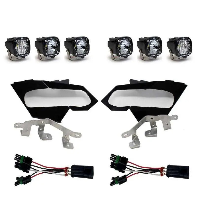 Baja Designs Baja Designs Can-Am X3 Headlight Kit S1 Spot W/C Headlight Kit