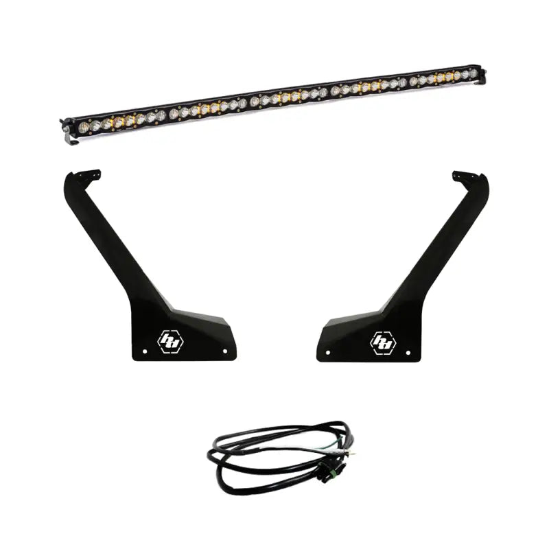 Baja Designs Jeep JL/JT Roof Bar LED Light Kit 50in S8 w/Upfitter - Truck & Automotive