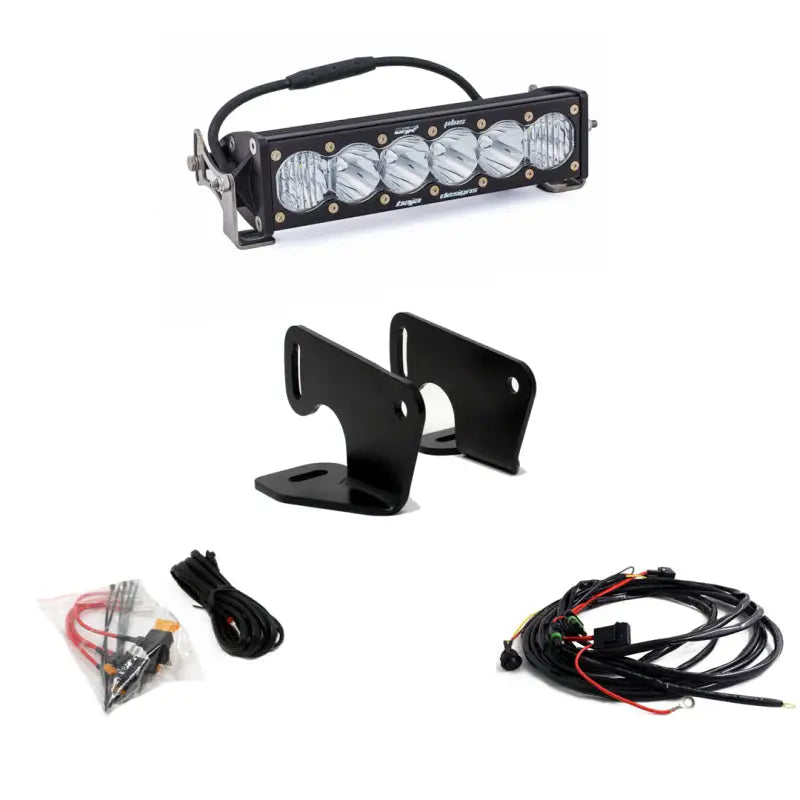 Baja Designs Polaris RZR Pro XP Hood Light Mount Kit 10in OnX6 + - Truck & Automotive