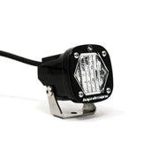 Baja Designs 380005 Baja Designs S1 Wide Cornering LED Light w/ Mounting Bracket Single