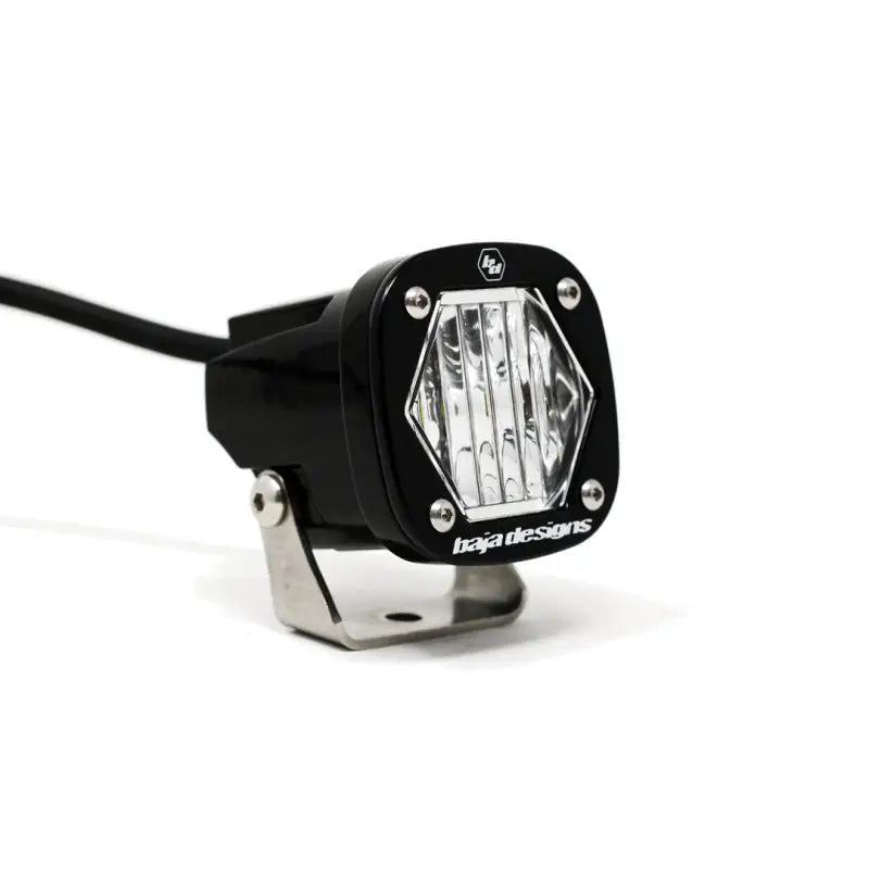 Baja Designs 380005 Baja Designs S1 Wide Cornering LED Light w/ Mounting Bracket Single