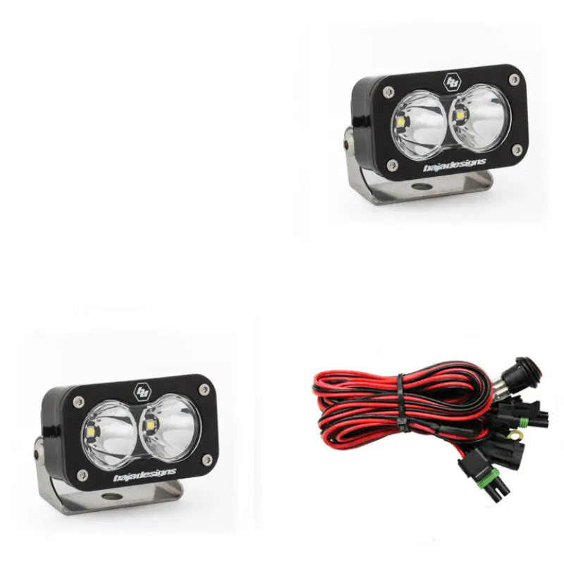 Baja Designs 487806 Baja Designs S2 Pro Series LED Light Pods Work/Scene Pattern - Pair