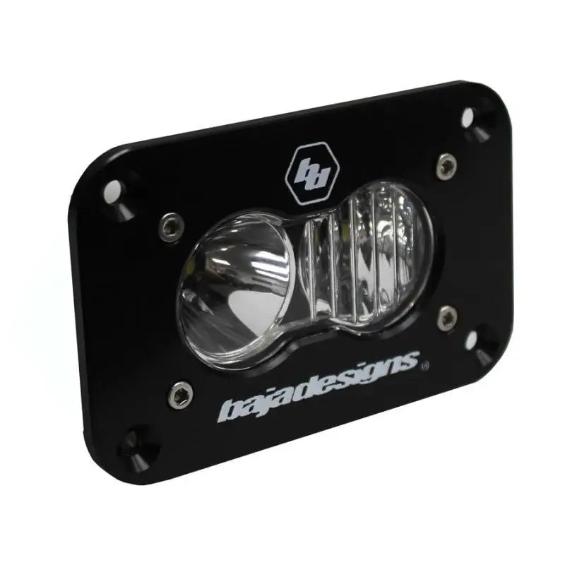 Baja Designs 541003 Baja Designs S2 Sport Flush Mount Driving Combo Pattern LED Work Light - Clear