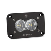 Baja Designs 541006 Baja Designs S2 Sport Flush Mount Work/Scene Pattern LED Work Light - Clear