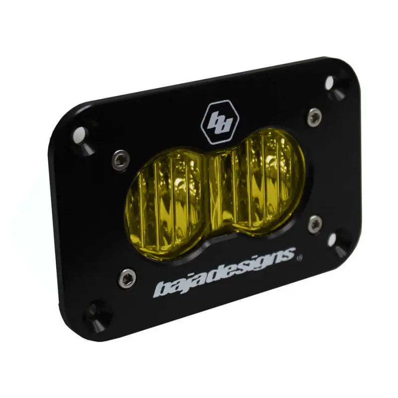 Baja Designs 541015 Baja Designs S2 Wide Cornering Sport Flush Mount LED - Amber