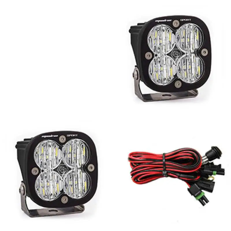 Baja Designs Baja Designs Squadron Sport Wide Cornering Pair LED Light Pods - Clear