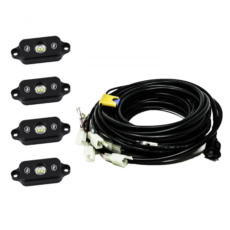 Baja Designs 447055 Baja Designs Universal Red Rock Light Kit