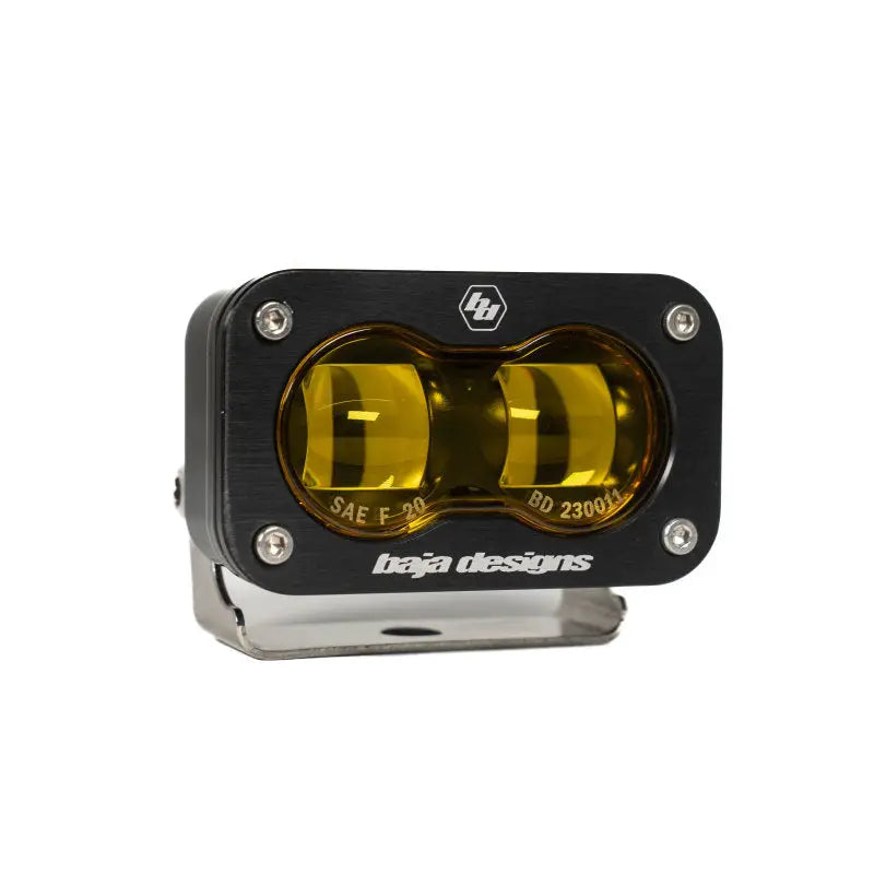 Baja Designs 237811 Baja Designs Universal S2 SAE Spot LED (Pair) - Amber