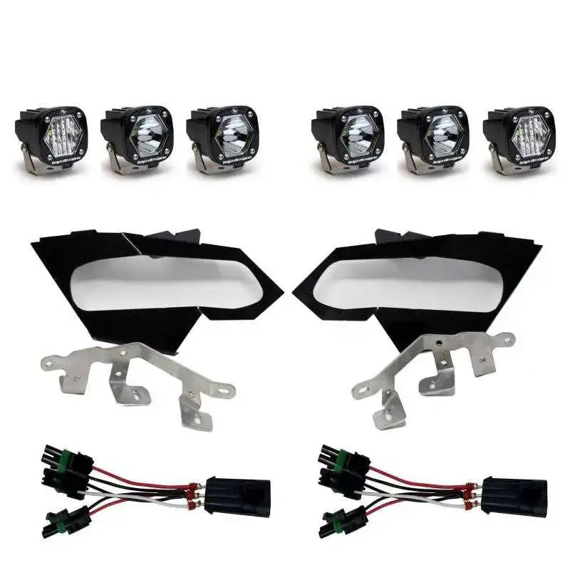 Baja Designs Baja Designs Can-Am X3 Headlight Kit S1 Spot W/C Headlight Kit
