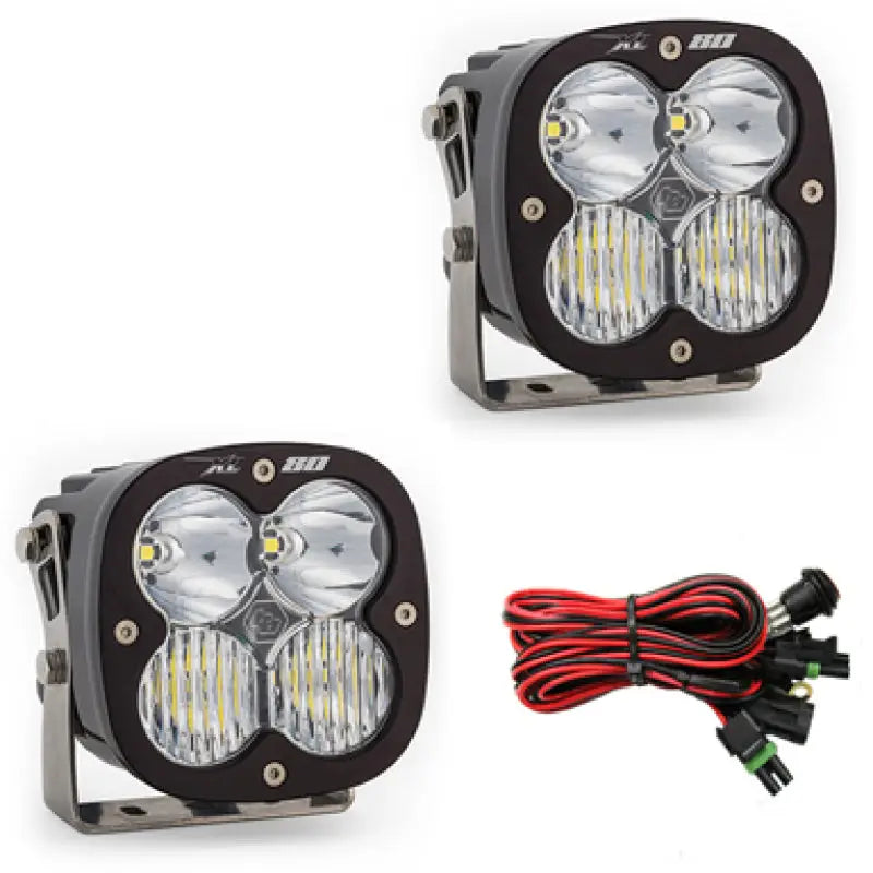 Baja Designs 677803 Baja Designs XL80 Series Driving Combo Pattern Pair LED Light Pods