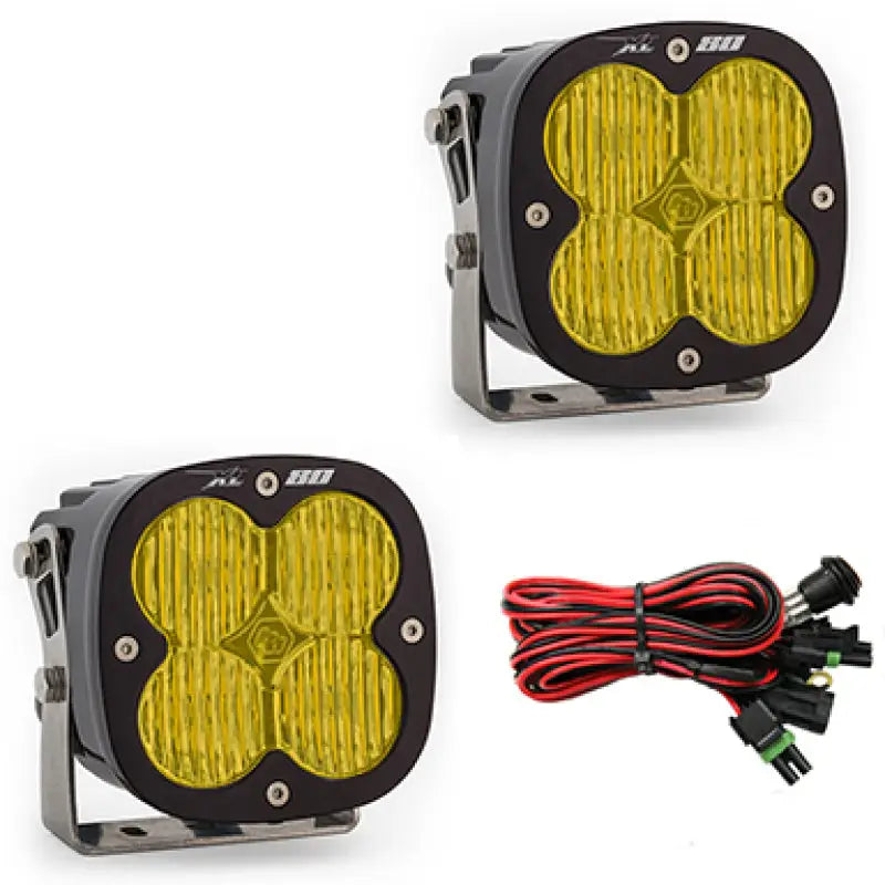 Baja Designs 677815 Baja Designs XL80 Series Wide Cornering Pattern LED Light Pods - Amber