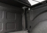 Textured dodge ram truck bed interior tailored for 8ft bed with BAKFlip G2 cover
