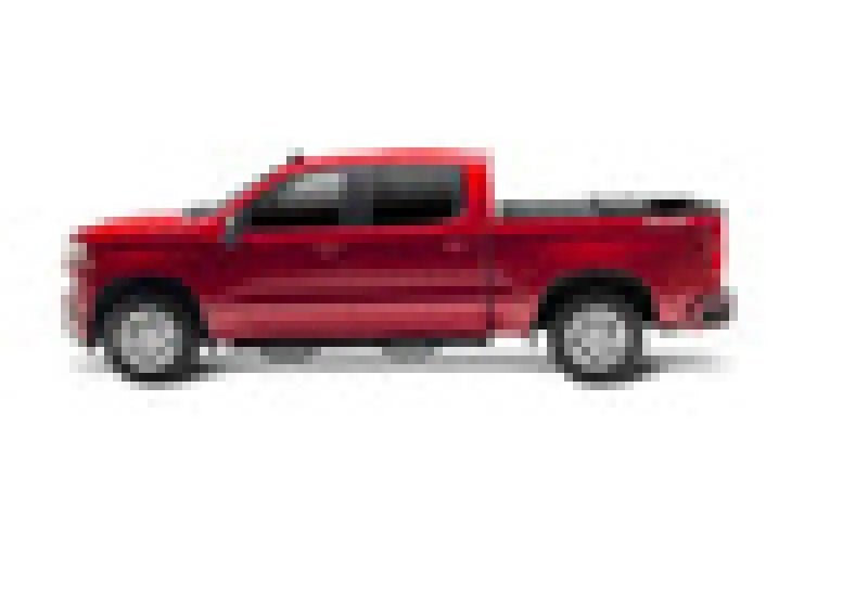 Red 2020 Chevy Silverado 2500/3500 HD with BAKFlip MX4 Matte Finish truck bed cover, designed for superior UV and scratch resistance, heavy-duty aluminum panels, all-season performance, truck accessories, Truck & Automotive, AVADA - Best Sellers