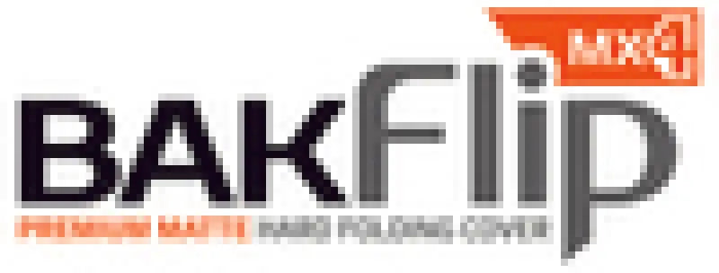 BAKFlip MX4 logo for the 2021 Ford F-150 bed cover with a premium matte finish.