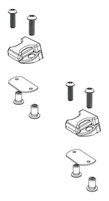 BAK BAKFlip Top Side Buckle End Clips Qty 2 (w/ Hardware) - Truck & Automotive