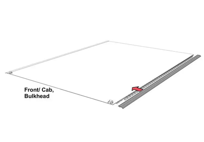 PARTS-326A0016 Tonneau Cover Rail Seal