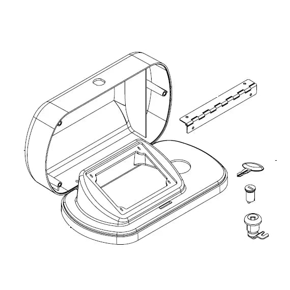 BAL Norco 21700107 - Service Cover Molded