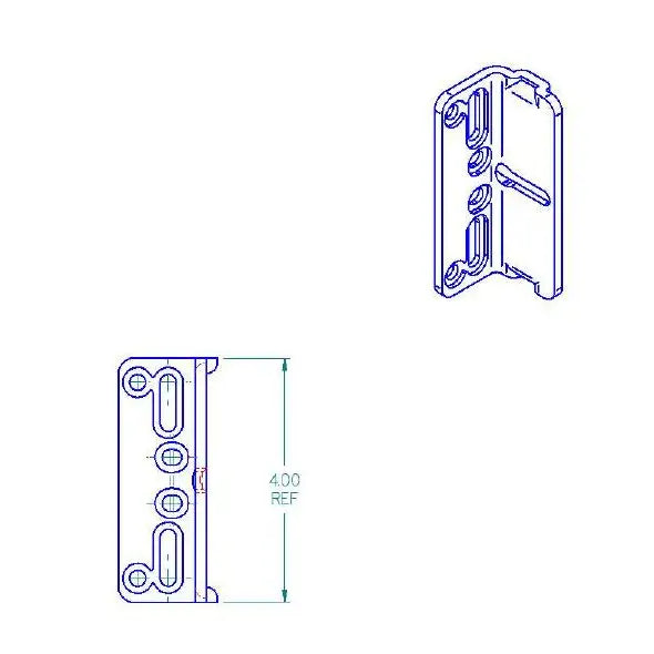 BAL Norco 854584 For use with accu-slide out systems - Cable Bracket