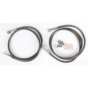 BAN-2F-2SMOKE Brakeline Frt 2 Line Yam Smk + 2 - Front Brake Kit