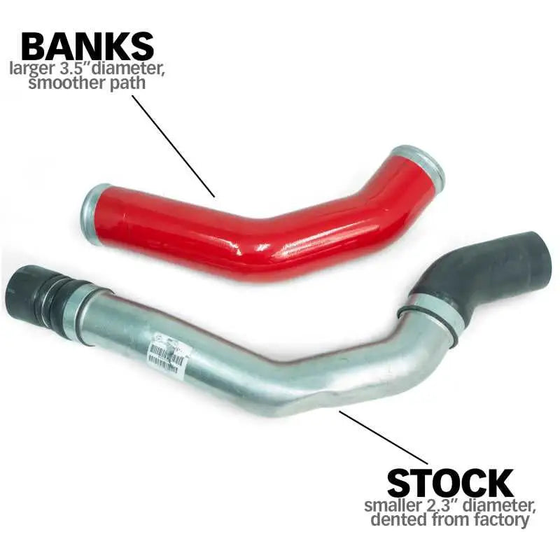 Banks 13-18 Ram 6.7L Diesel Boost Tube System - Driver Side 