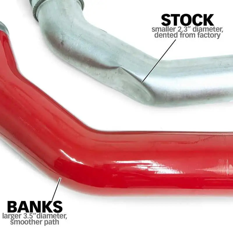 Banks 13-18 Ram 6.7L Diesel Boost Tube System - Driver Side 