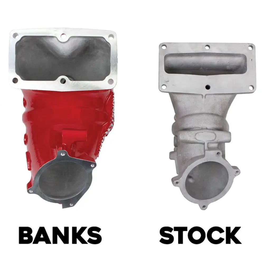 Banks High-Flow Banks Coil Heater Throttle Body Intake Elbow 42799-PC - HI Ram