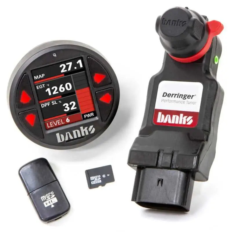 Banks Power 17-19 GM 2500 6.6L L5P Derringer Tuner (Gen 2) w/ 1.8in iDash DataMonster 