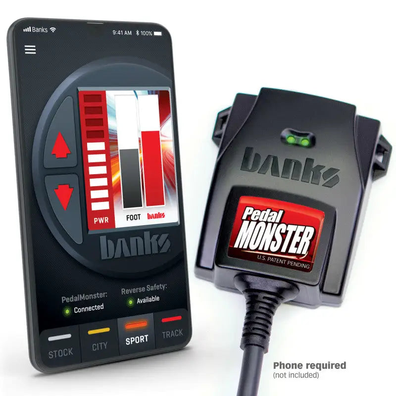 Banks Power Pedal Monster kit with throttle response controller and smartphone app accessibility