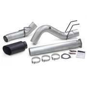 Banks Power 49795-B Banks Power 2017 Ford 6.7L 5in Monster Exhaust System - Single Exhaust w/ Black Tip