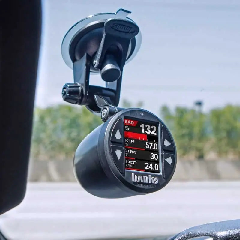 Banks Power 52mm Single Gauge Pod Kit w/ Sticky Base 
