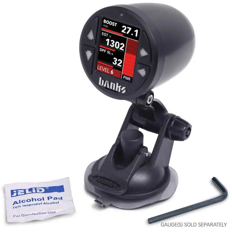 Banks Power 52mm Single Gauge Pod Kit w/ Sticky Base 