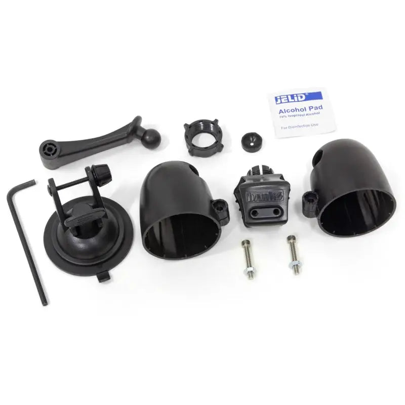 Banks Power 63344 Banks Power Dual Gauge Pod Suction Mount For iDash 1.8 And 52mm Gauges