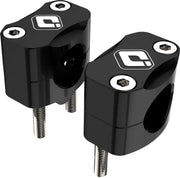 ODI Bar Adapters 7/8" To 1 1/8" 15mm Rise Black